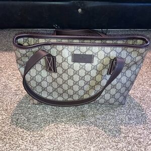 Gucci Beige and Brown Women's Bag